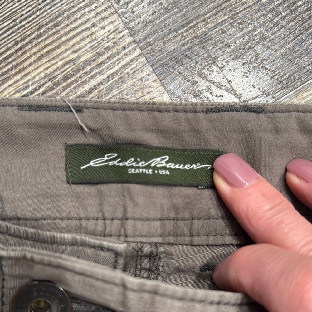 Eddie Bauer Blakely Fit Taupe Cargo Pants - Picture 2 of 7
